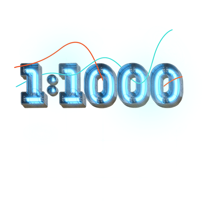1:1000